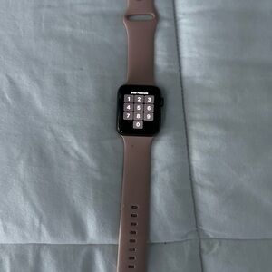 Apple Watch Series 3 with pink band-Comes with charger